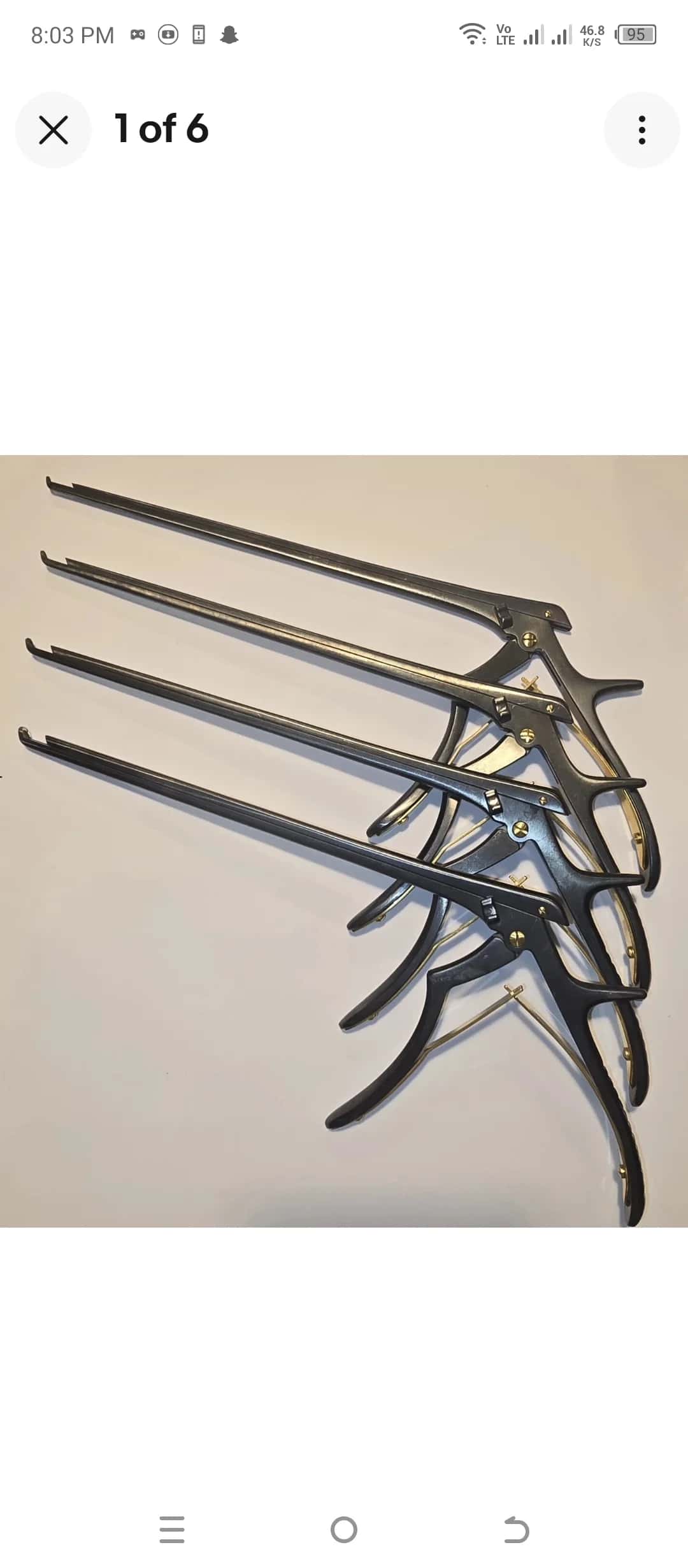 KERISON RONJEUR Set of 5 Pieces - Precision Surgical Instruments