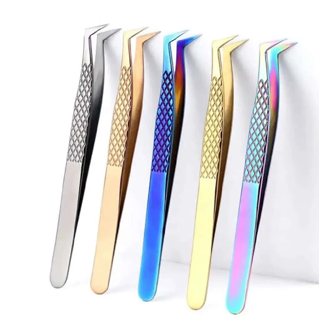 Precision Stainless Steel Eyebrow Tweezers