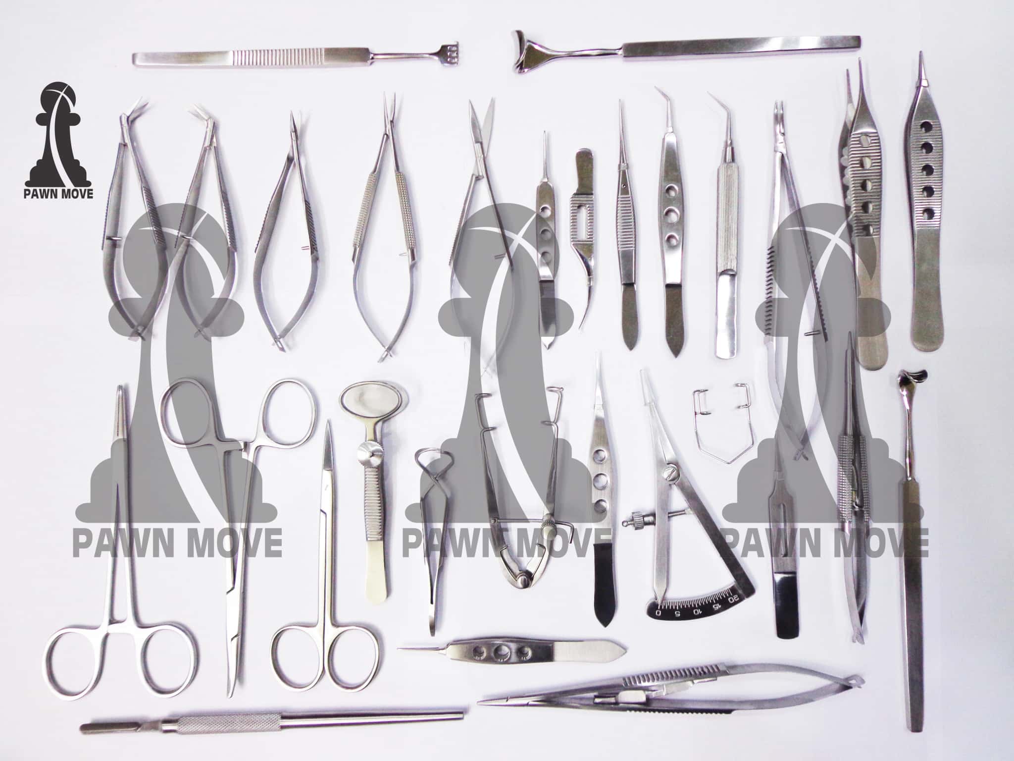 30 Piece Ophthalmic Eye Micro Surgery Instrument Kit