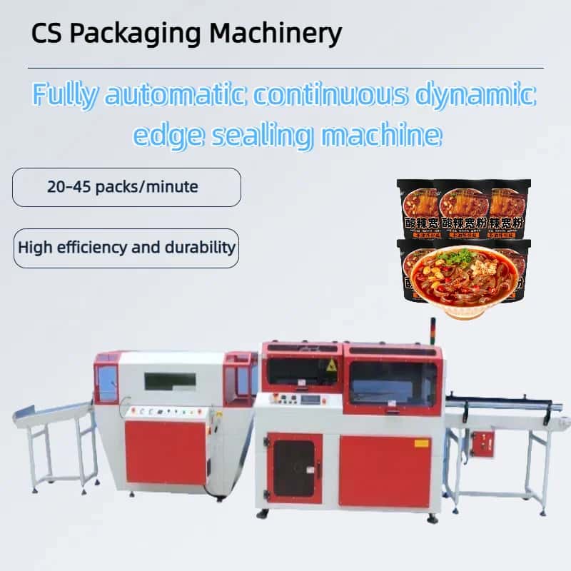 Automatic Continuous Heat Shrink Packaging Machine for Various Products