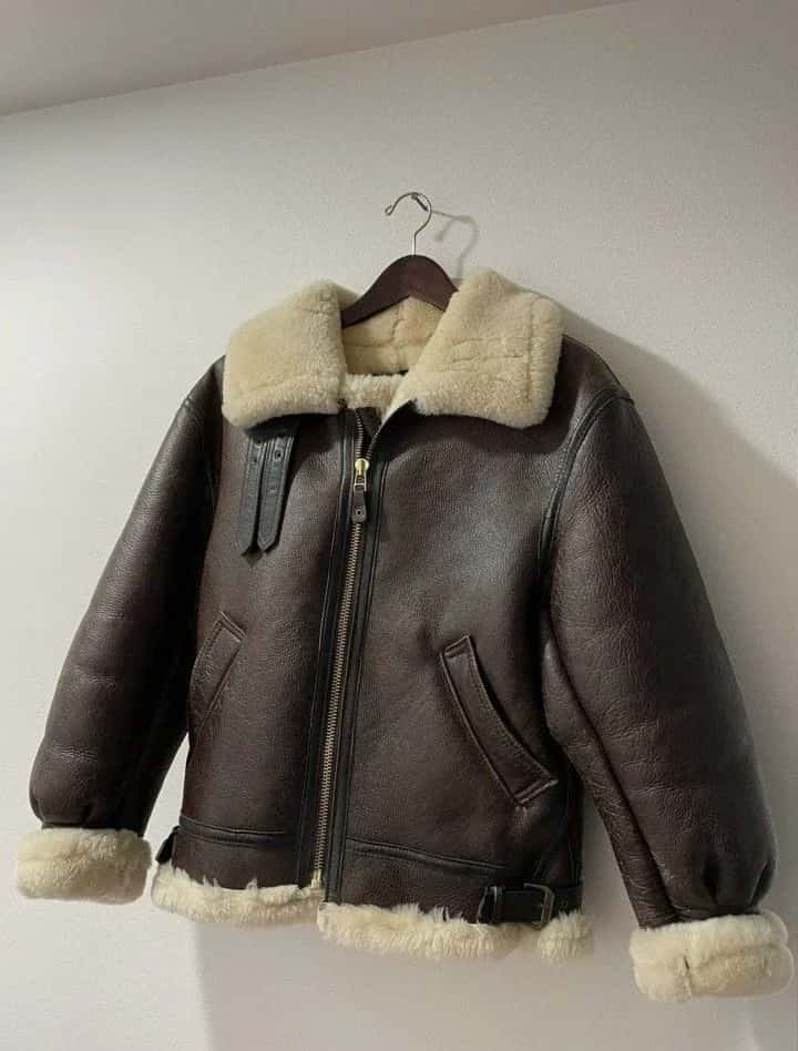 Aviator-style jacket