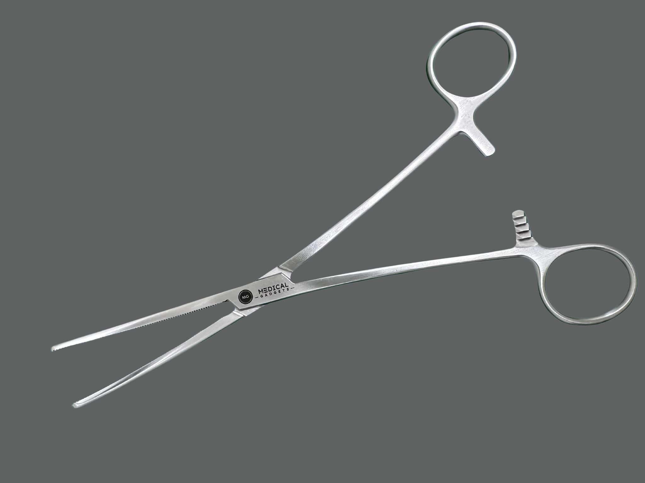 Curved forceps