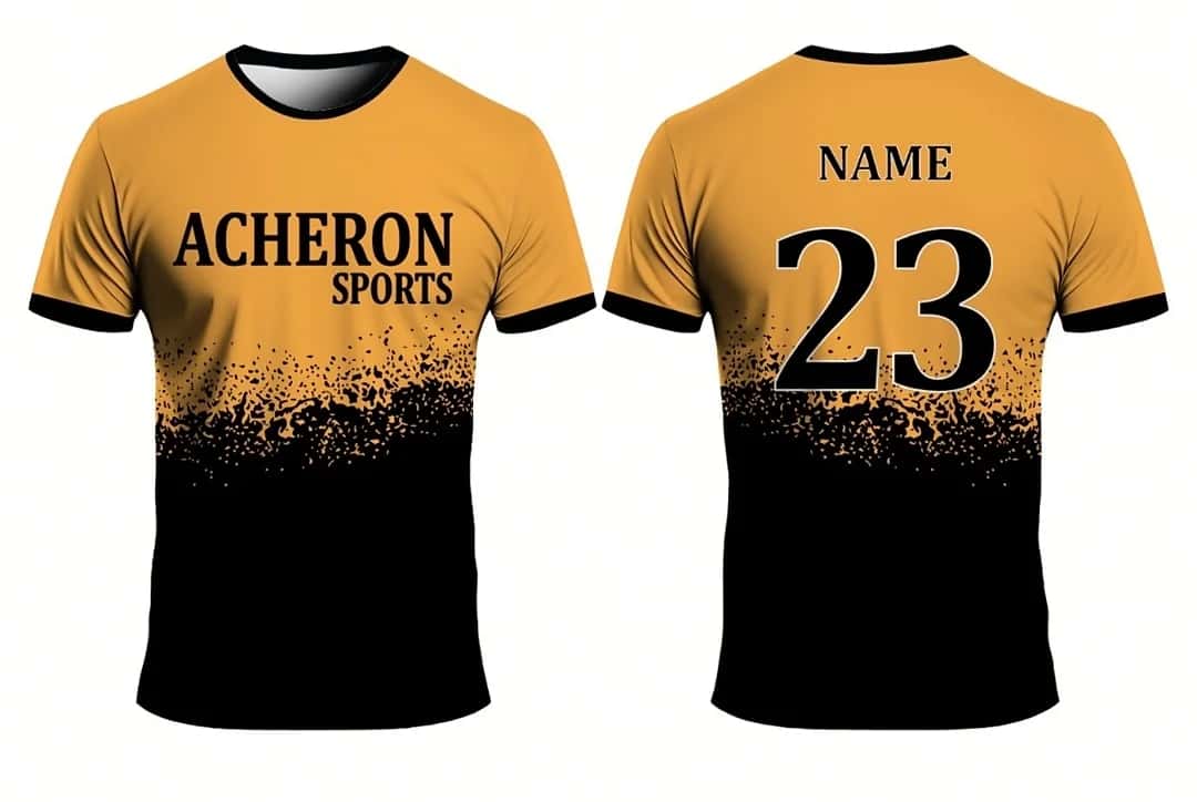 Jersey with Acheron Sports graphics