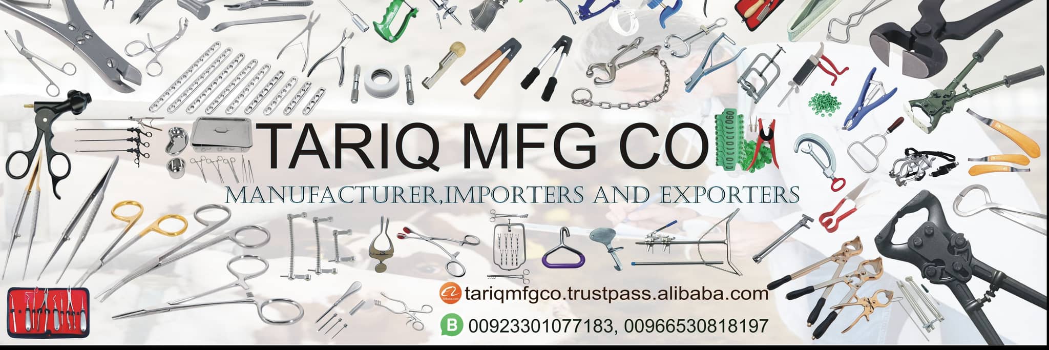 TARIQ MFG CO banner