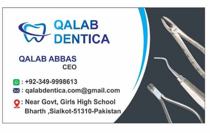 Qalab Dentica banner