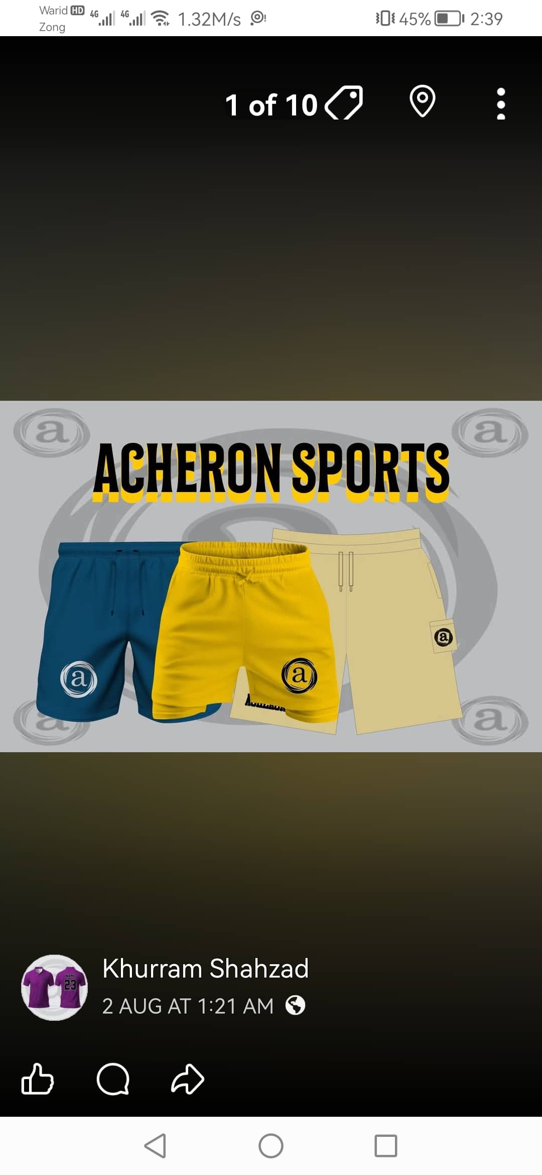 Acheron Sports banner