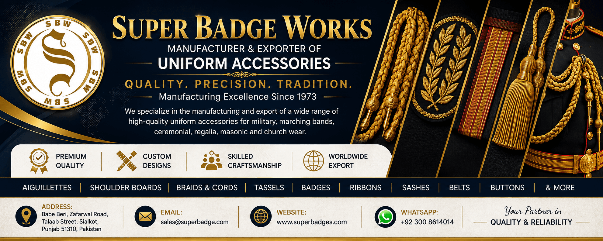 Super Badge Works banner