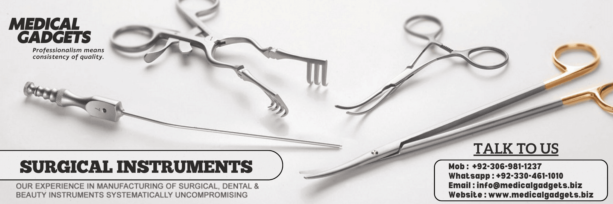 Medical Gadgets banner