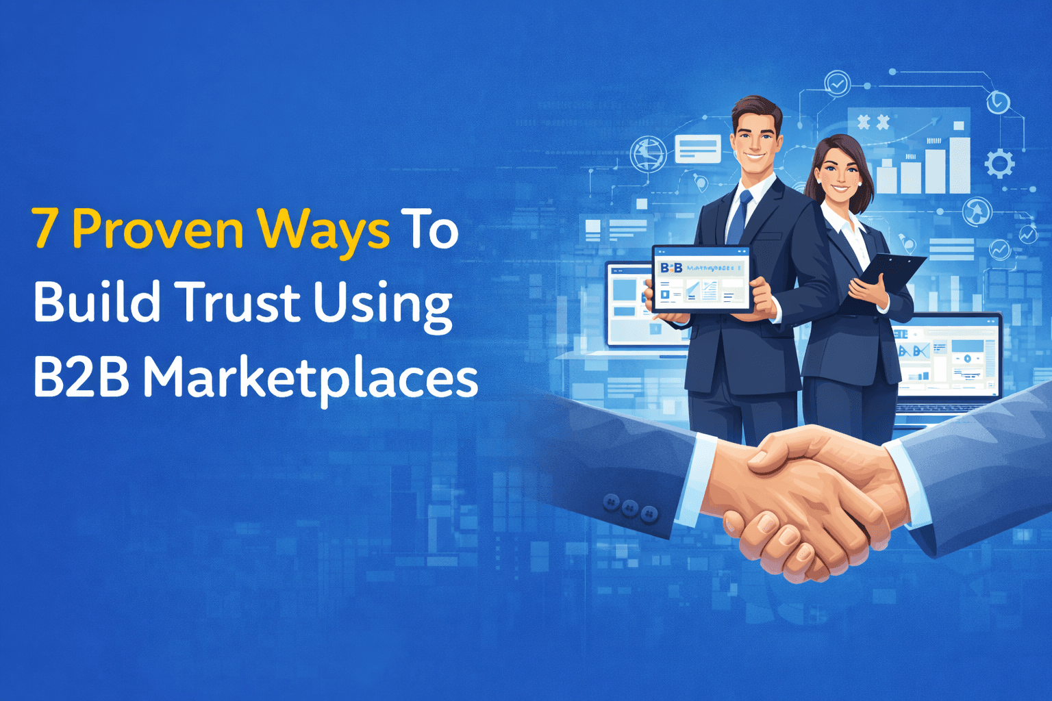 7 Proven Ways To Build Trust Using B2B Marketplaces