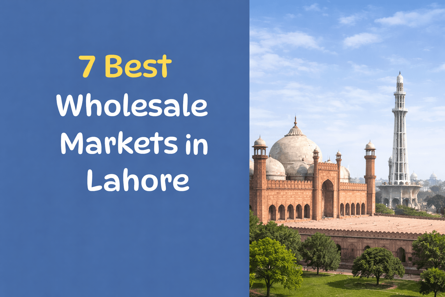 7 Best Wholesale Markets in Lahore