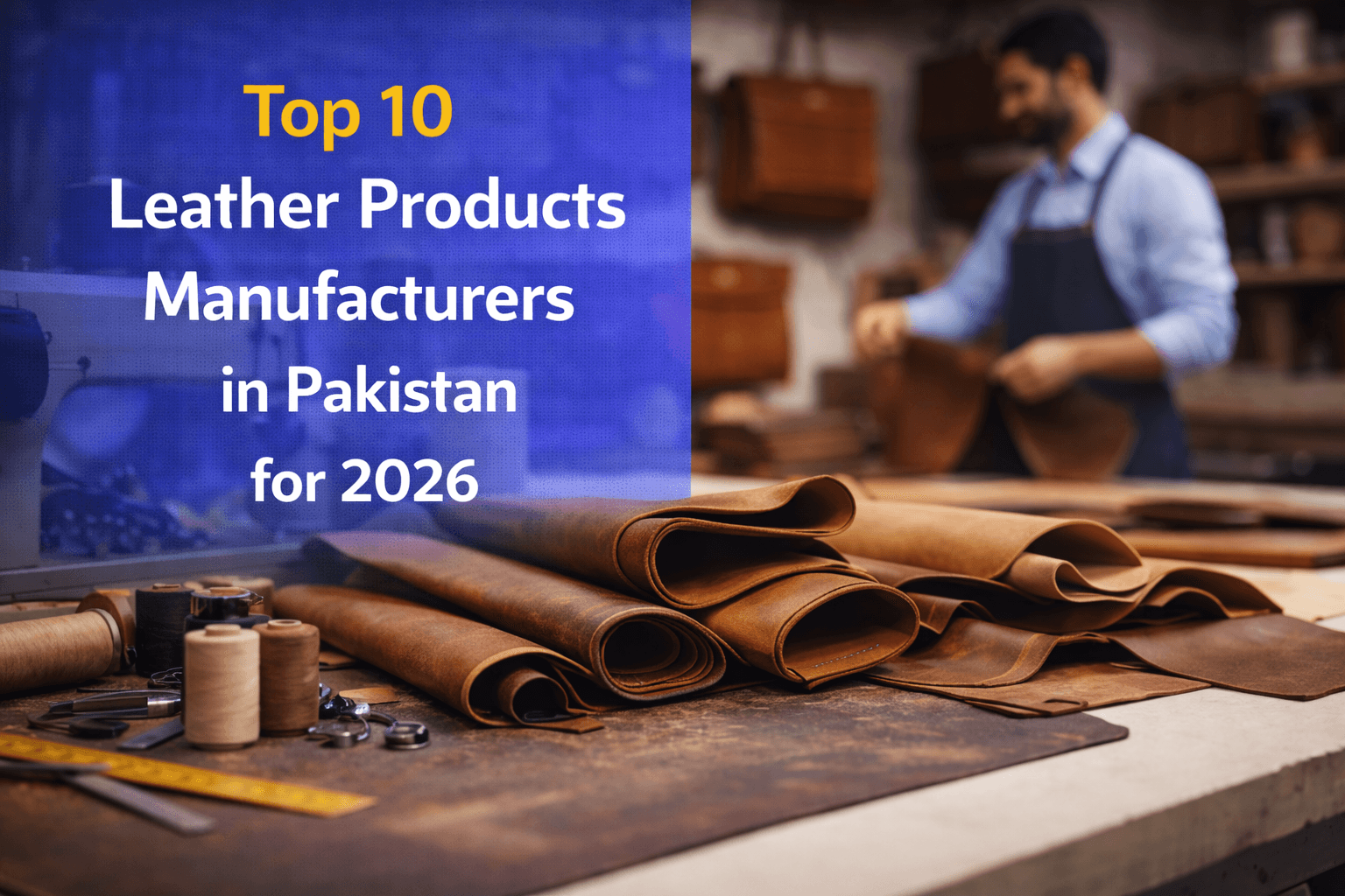 Top 10 Leather Products Manufacturers in Pakistan for 2026