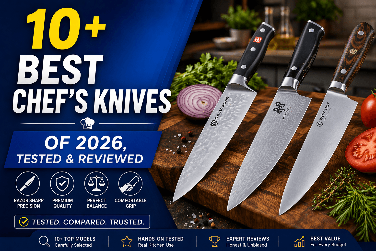 10+ Best Chef’s Knives of 2026, Tested & Reviewed