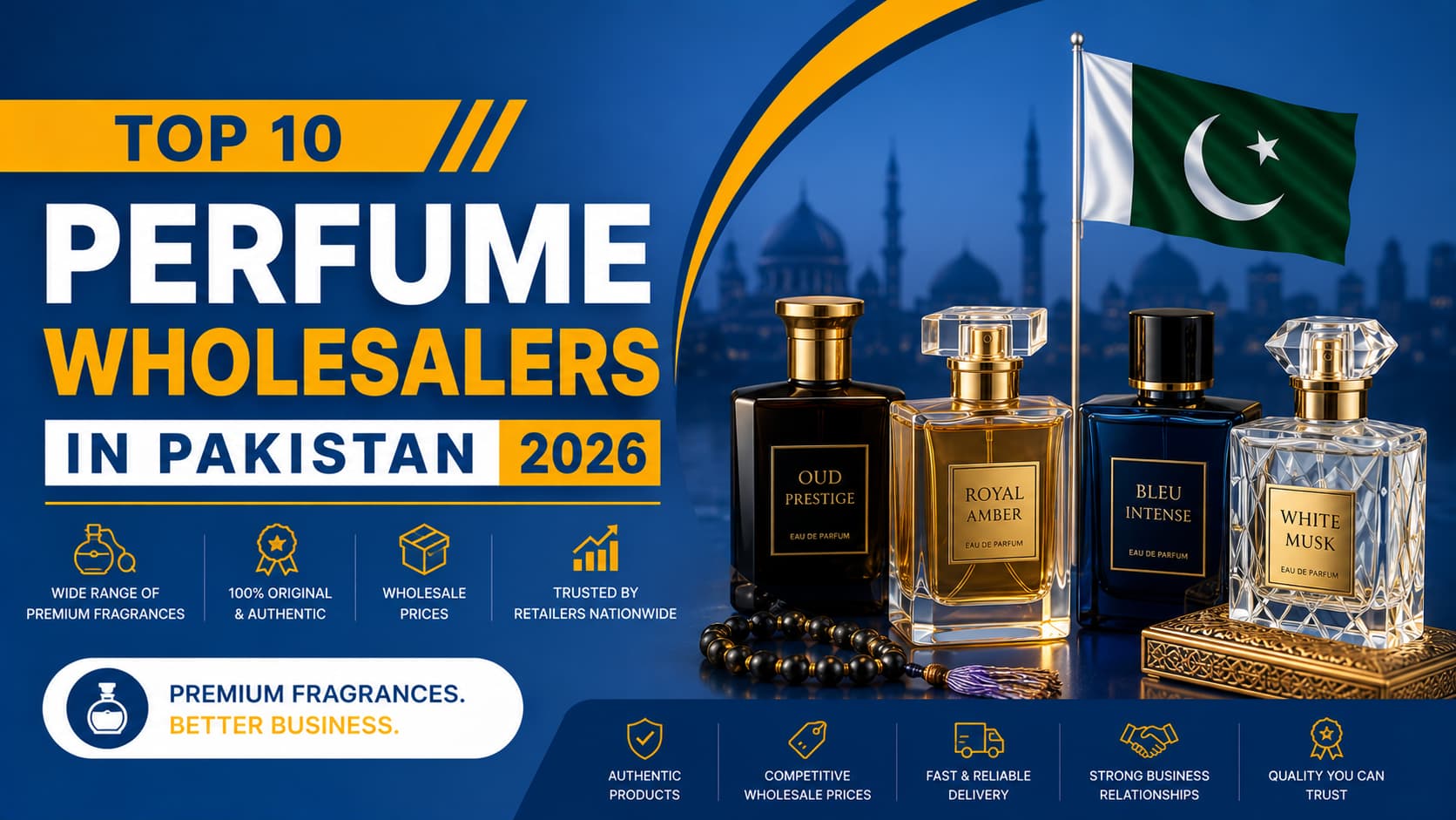 Top 10 Perfume Wholesalers in Pakistan 2026