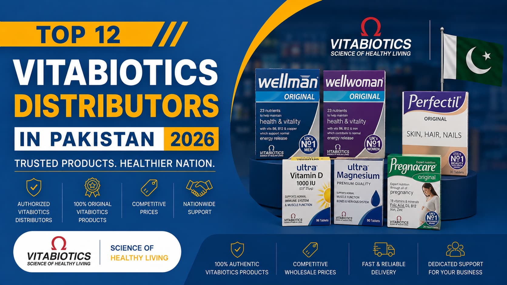 Top 12 Vitabiotics Distributors in Pakistan 2026