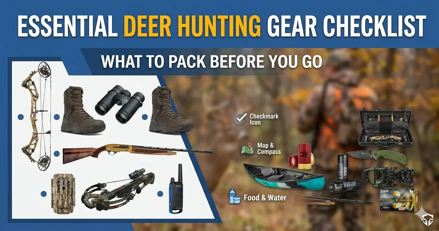 Essential Deer Hunting Gear Checklist: What to Pack Before You Go