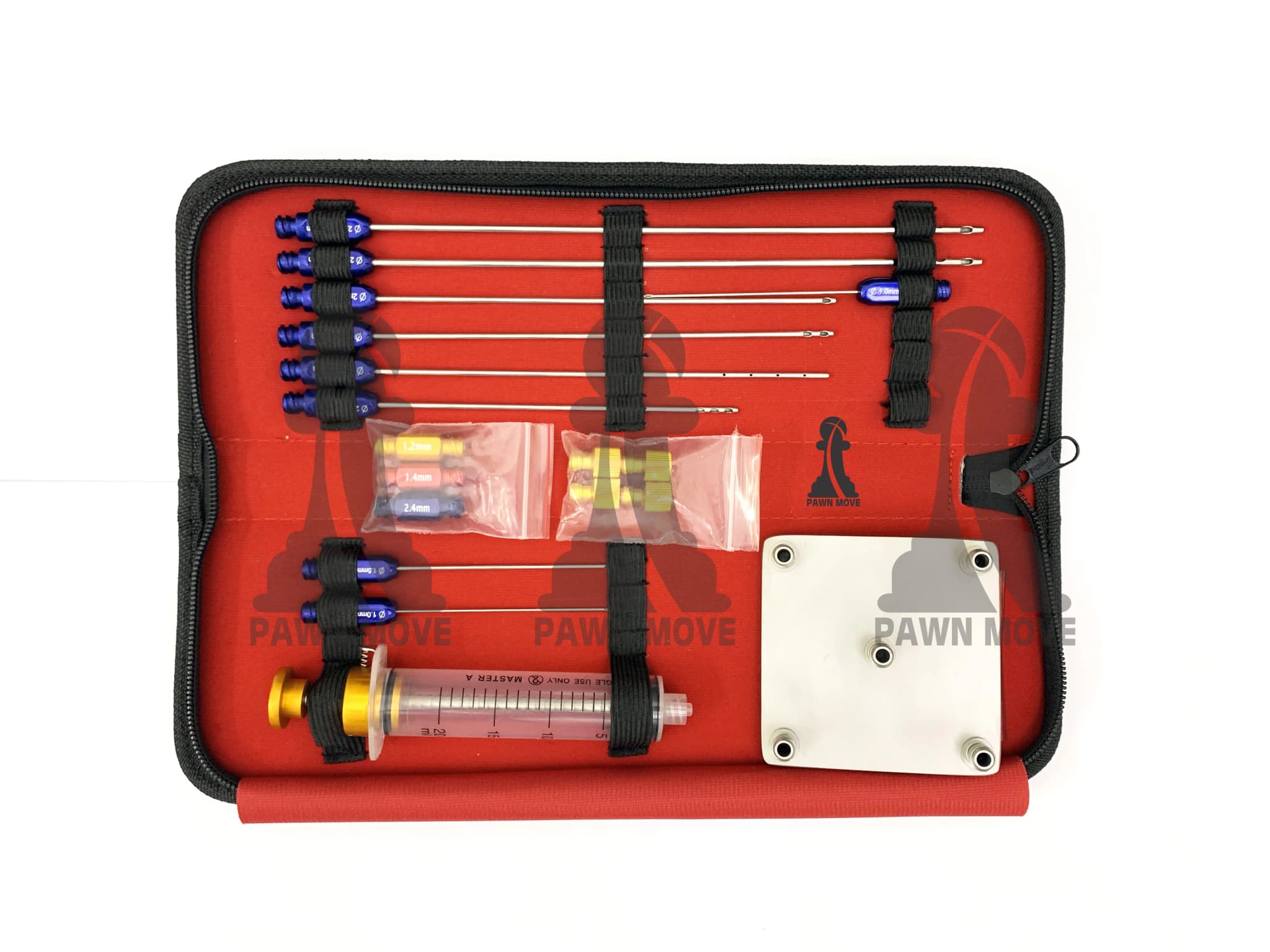18-Piece Cannula Set for Facial Graft and Fat Transfer