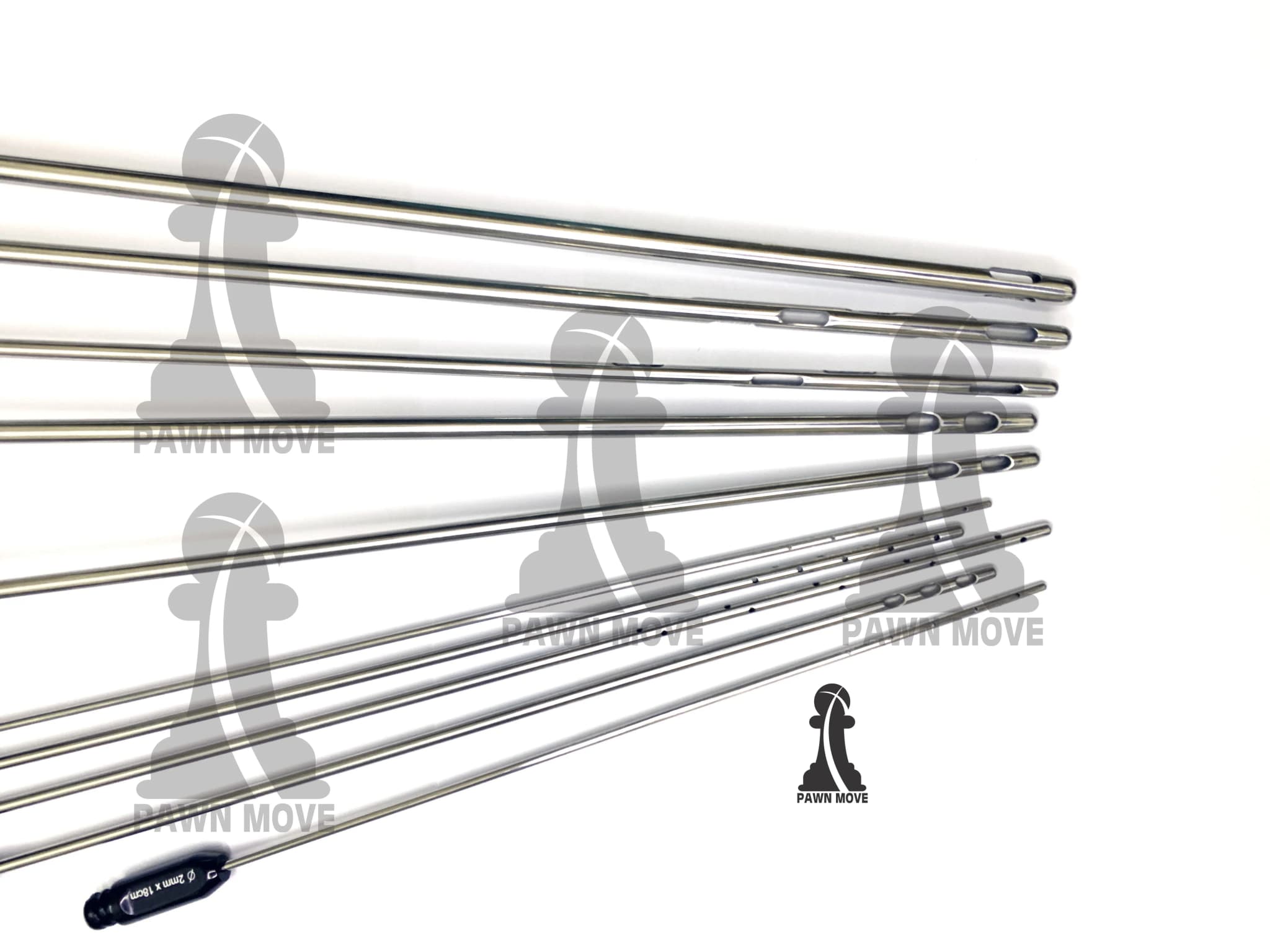 28-Piece Liposuction Cannulas Set with Syringe Stand