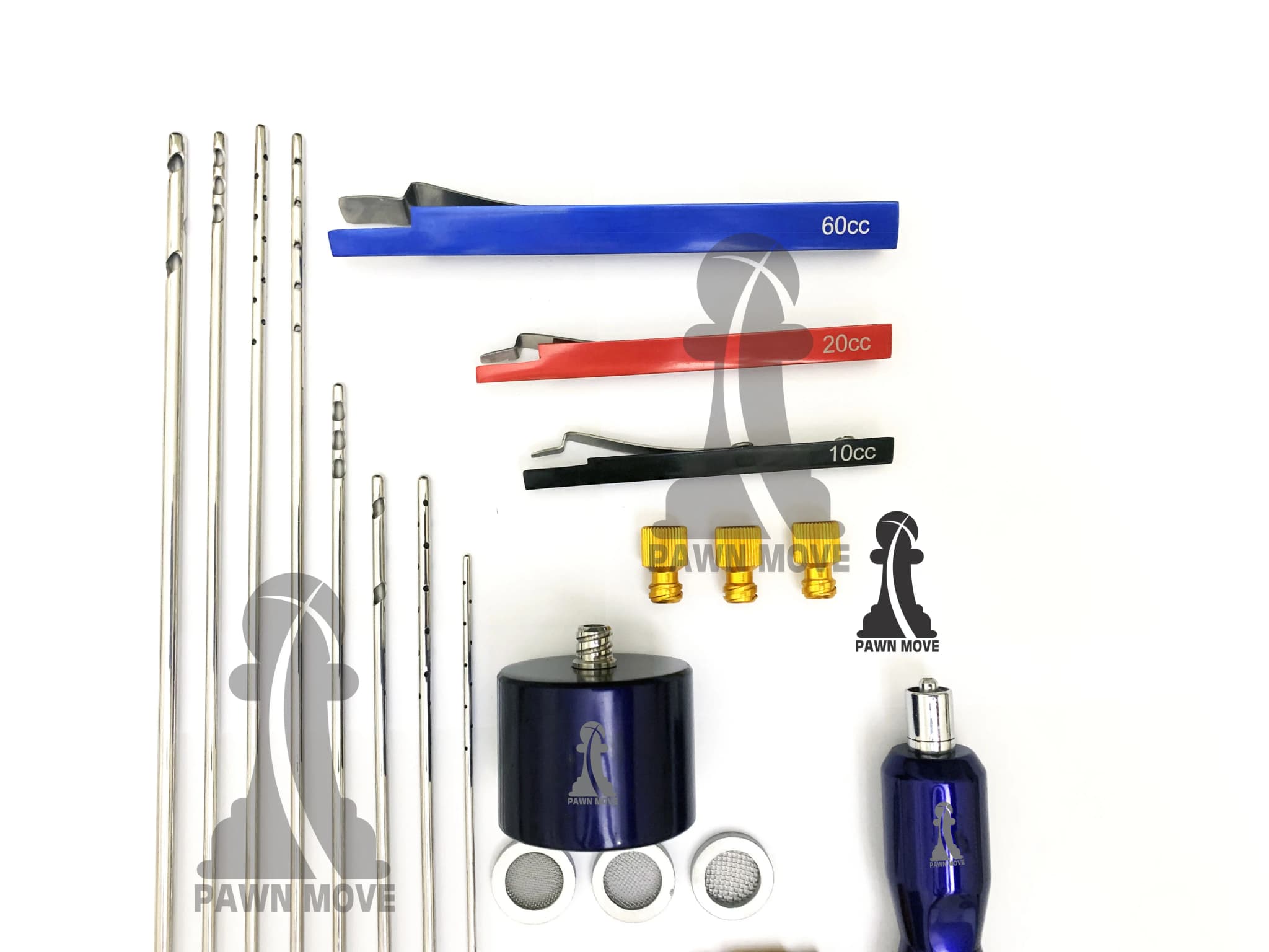 Liposuction Cannula Set for Fat Grafting - 27 Pieces - thumbnail 3