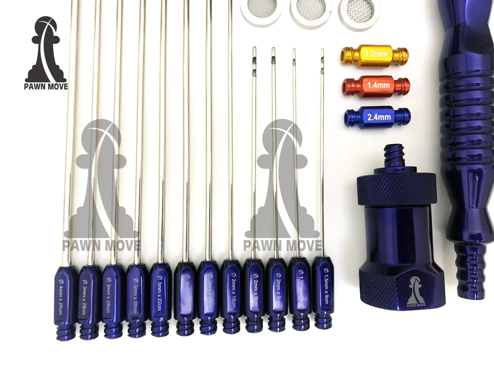 Liposuction Cannula Set for Fat Grafting - 27 Pieces - thumbnail 4