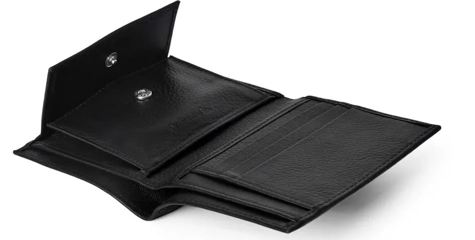 Genuine Leather Bifold Wallet with RFID Protection - thumbnail 4