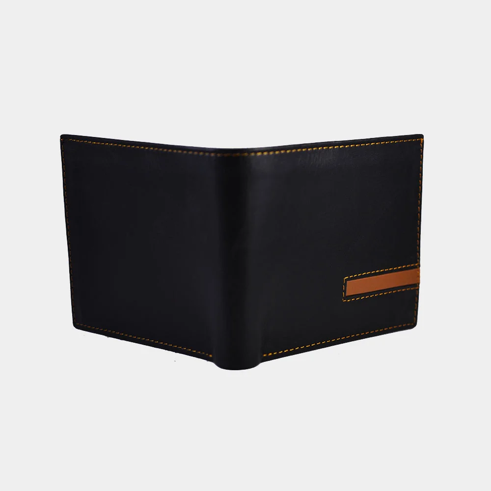 Genuine Leather Bifold Wallet with RFID Protection - thumbnail 9
