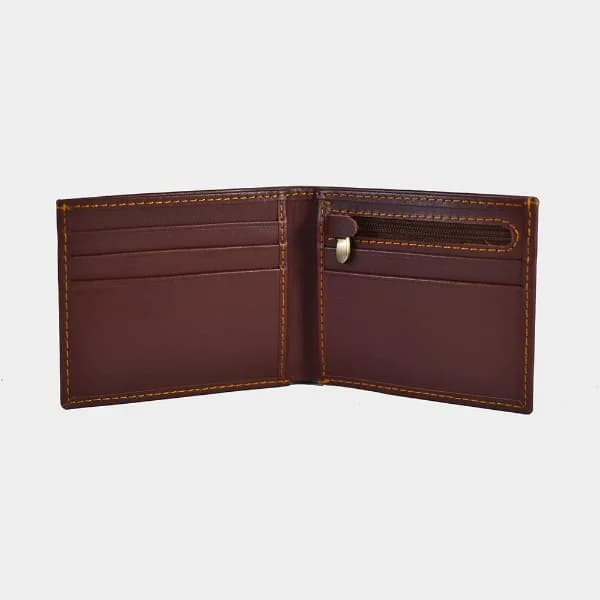 Genuine Leather Bifold Wallet with RFID Protection - thumbnail 17