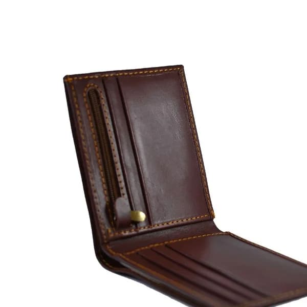 Genuine Leather Bifold Wallet with RFID Protection - thumbnail 18