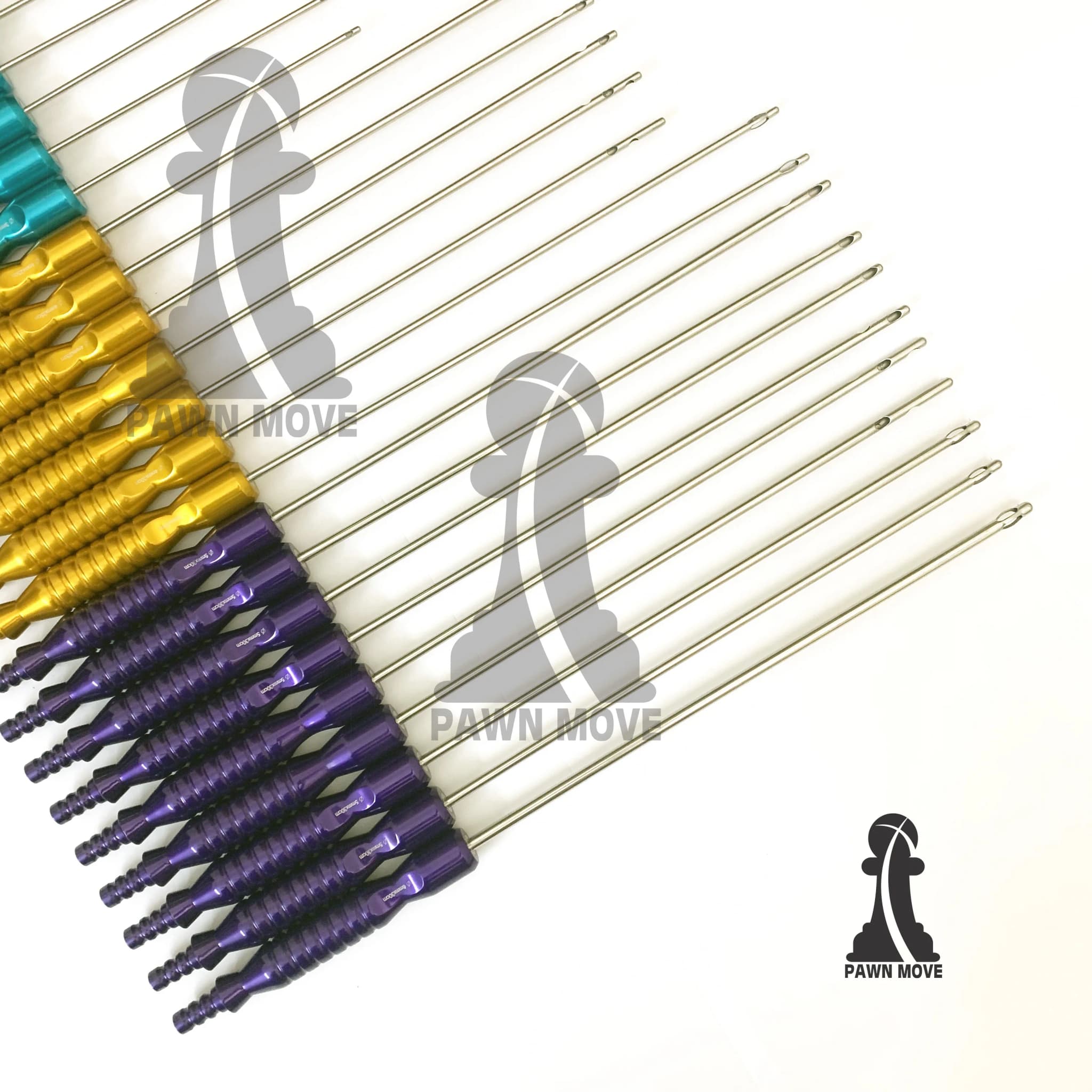 Liposuction Cannula Set with Fixed Handle - 26 Pieces - thumbnail 2