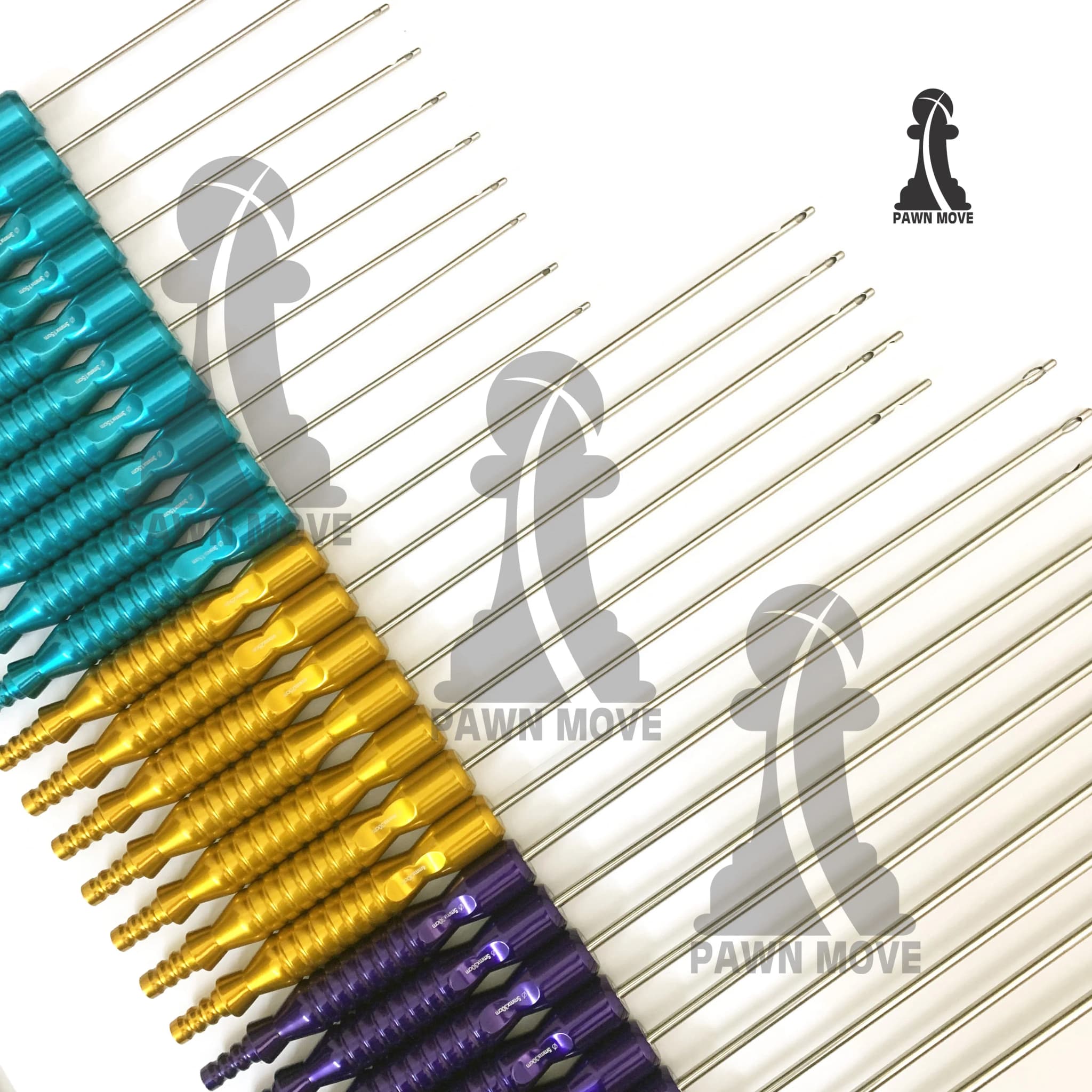 Liposuction Cannula Set with Fixed Handle - 26 Pieces - thumbnail 3