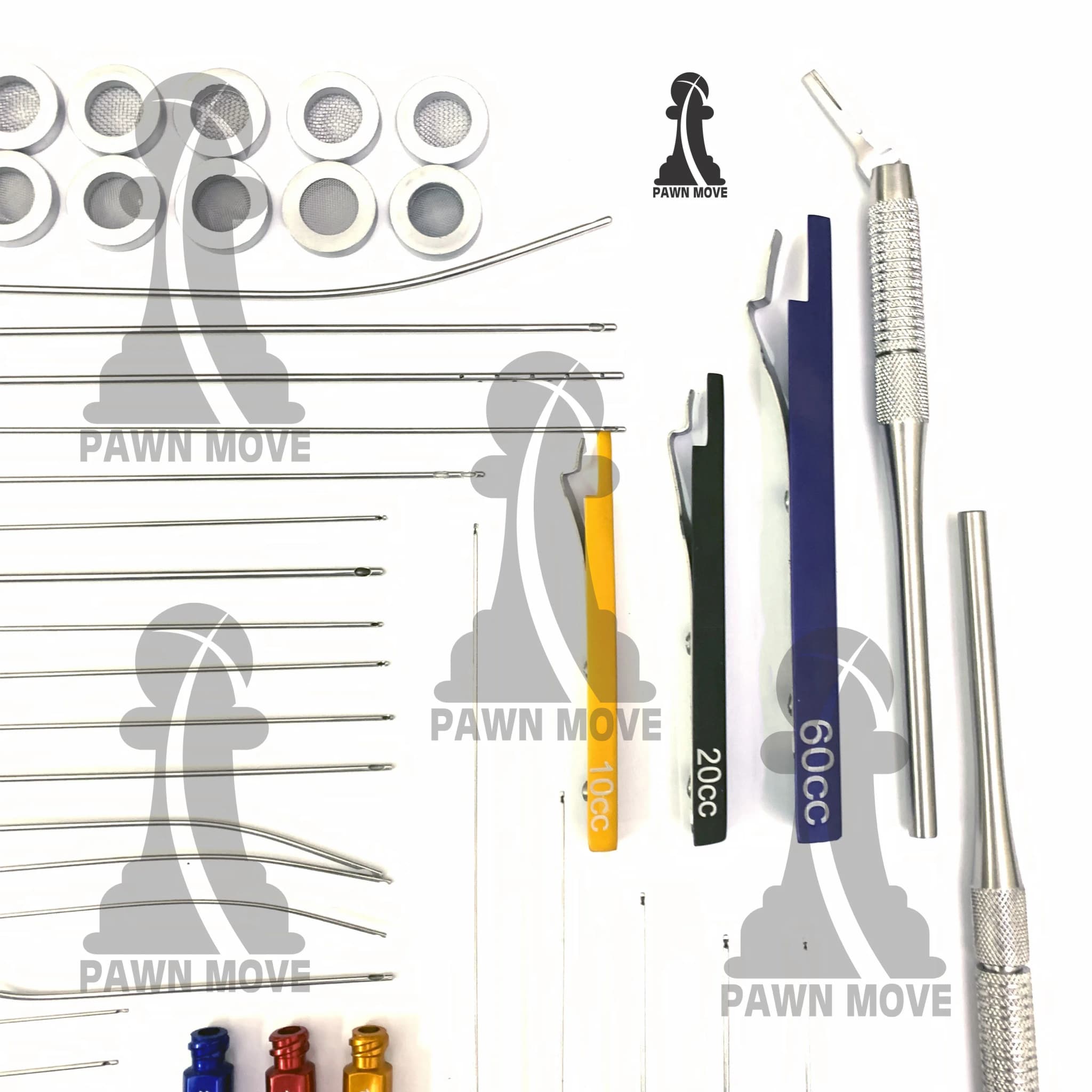 Liposuction Cannulas Set for Complete Body Nano Fat Harvesting - thumbnail 3