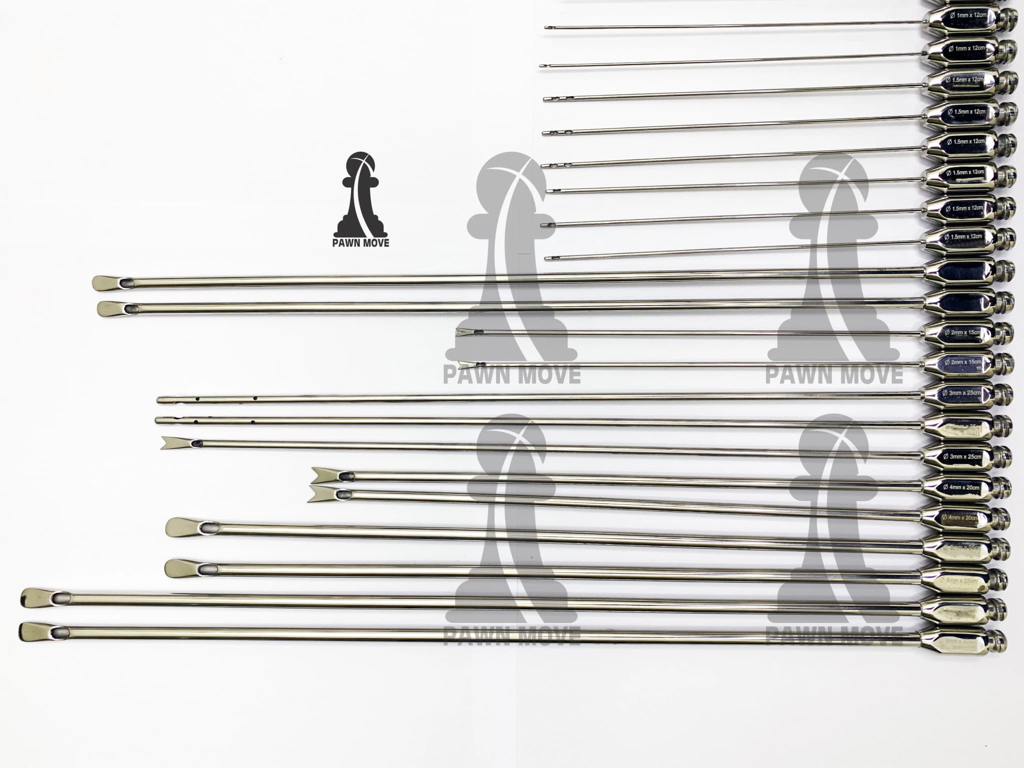 Liposuction Body Cannulas Set 68 Pieces Stainless Steel - thumbnail 5