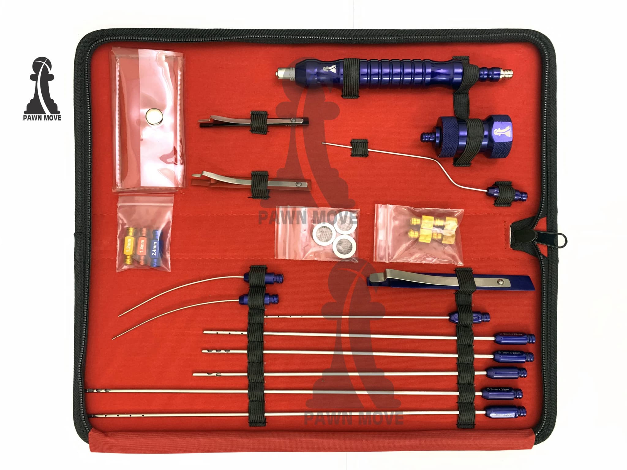 9-Piece Liposuction Cannula Set with Nano Filter and Handle - thumbnail 4