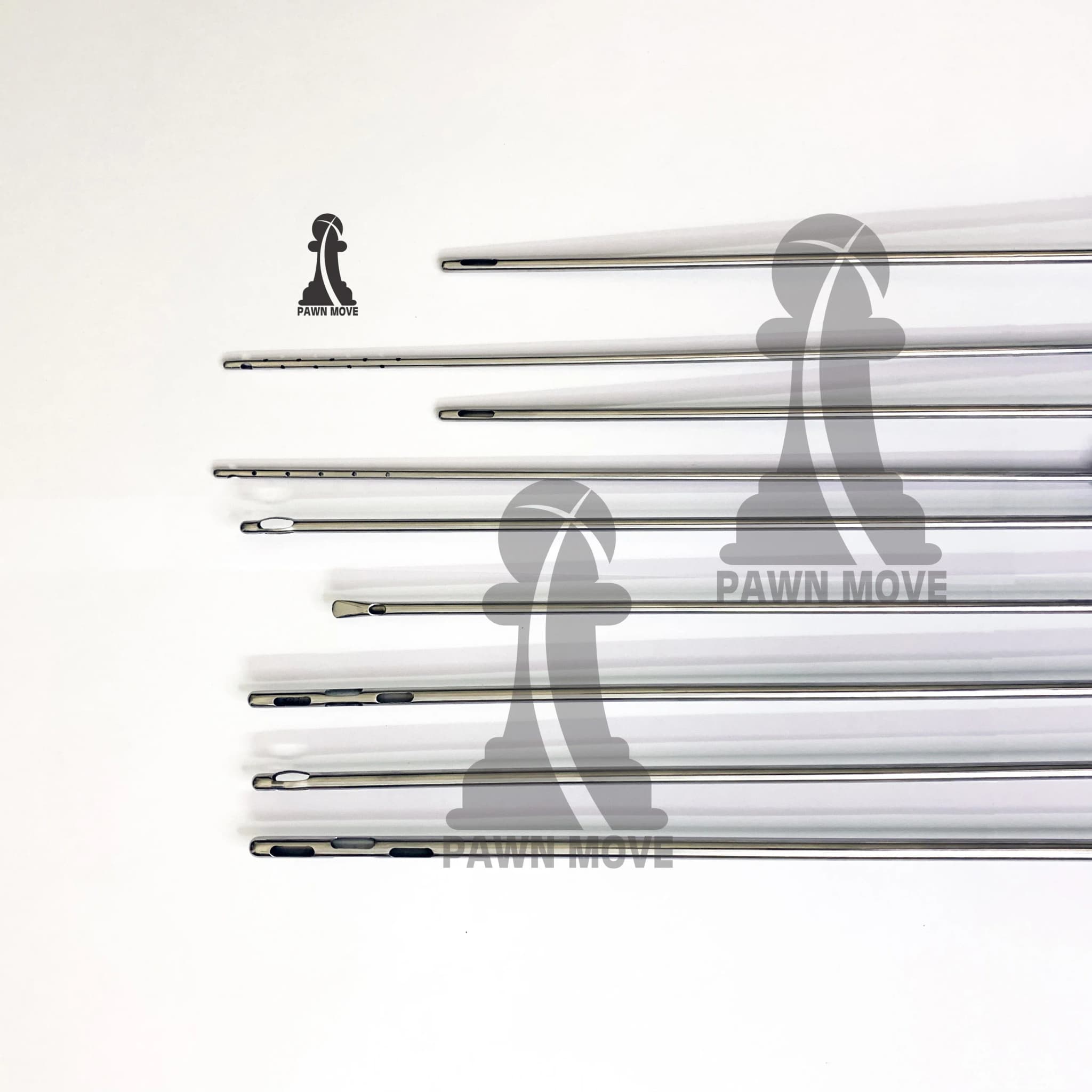 9-Piece Liposuction Cannula Kit with Fixed Handle, Tomy Hub, Luer Lock - thumbnail 2