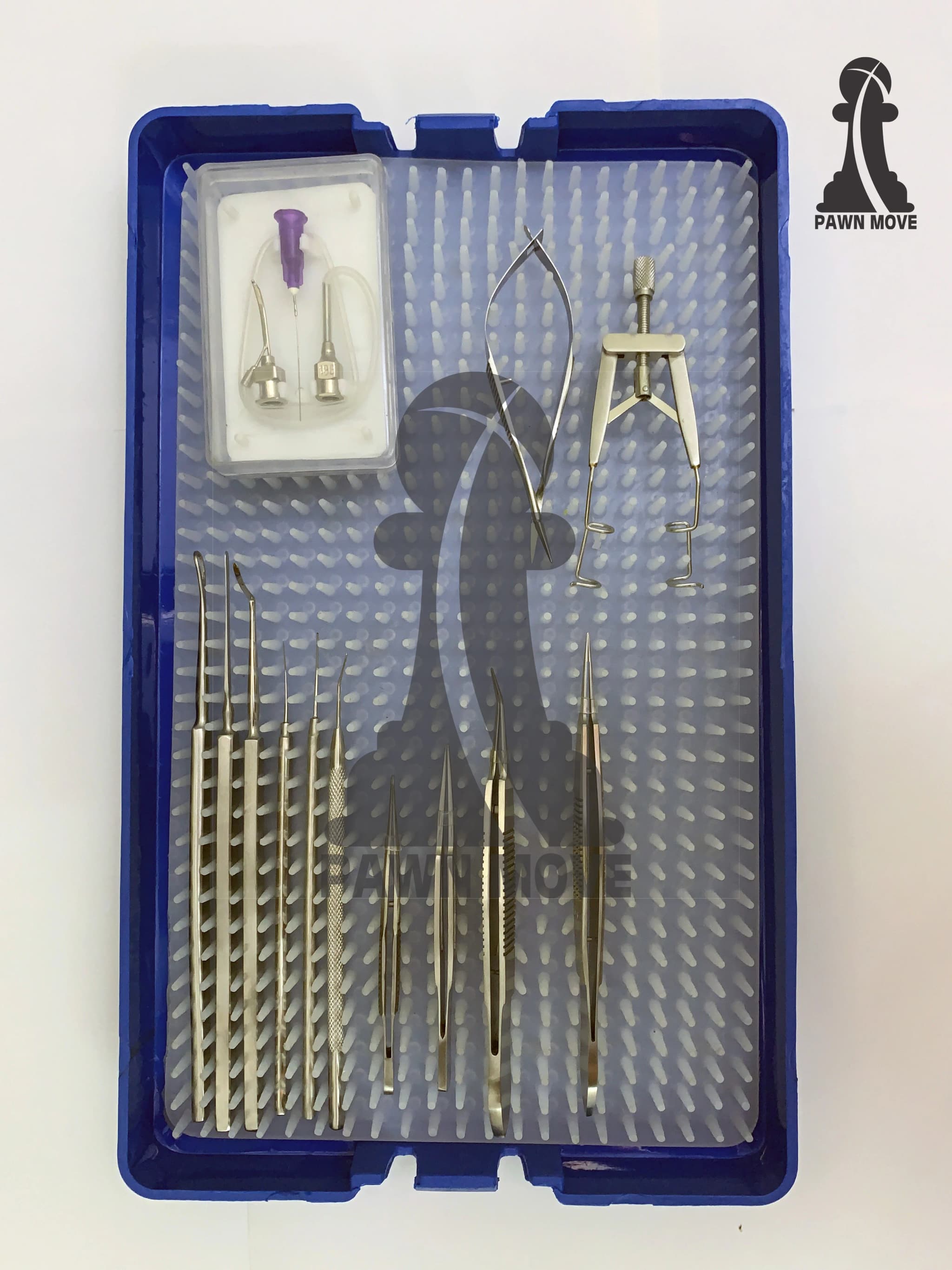 Ophthalmic Cataract Micro Surgery Instrument Kit with Autoclavable Tray - 13 Pieces - thumbnail 3
