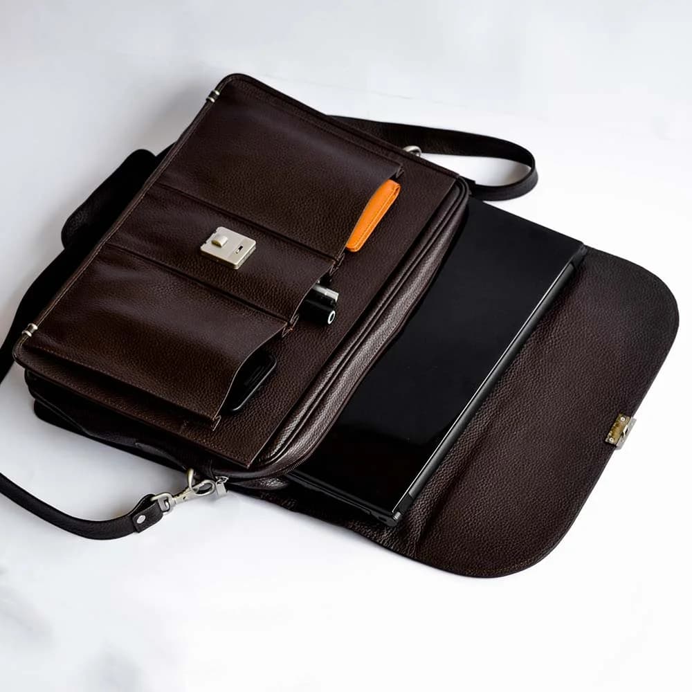 Durable Nylon Laptop Bags with Multiple Compartments - thumbnail 10