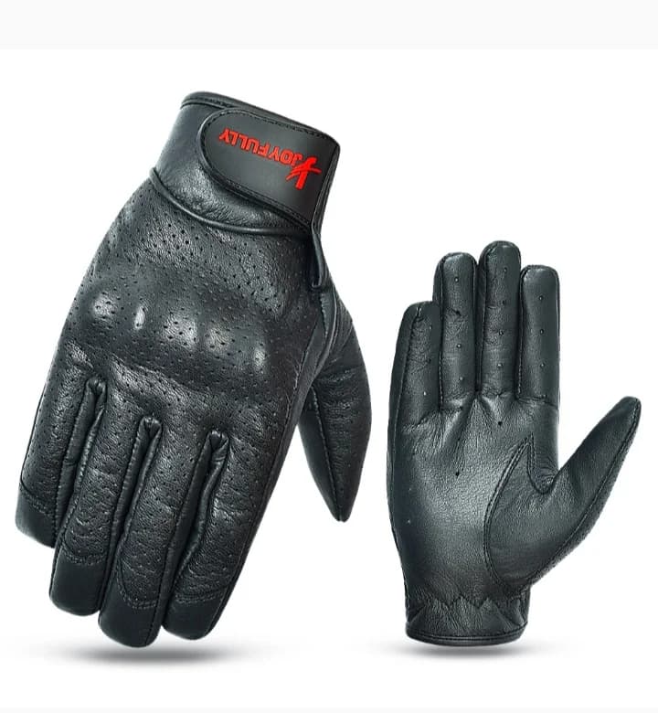 Cow Leather Sports Driver Gloves - thumbnail 5