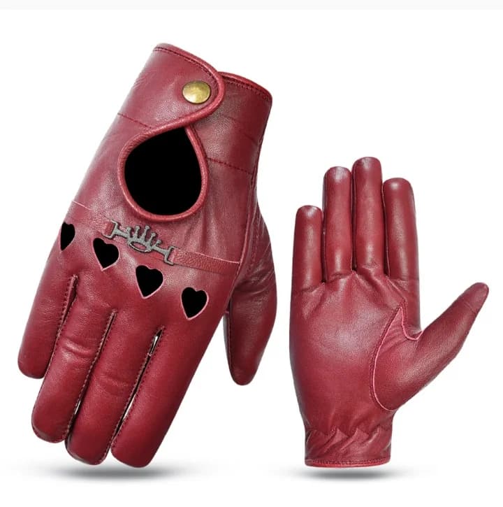 Cow Leather Sports Driver Gloves - thumbnail 8