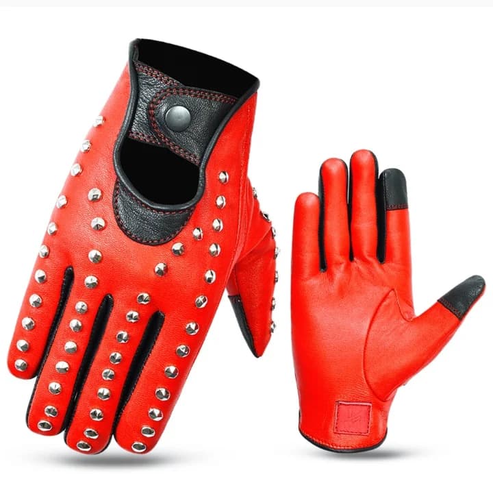 Cow Leather Sports Driver Gloves - thumbnail 10
