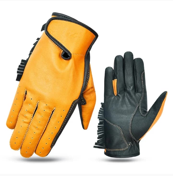 Cow Leather Sports Driver Gloves - thumbnail 13