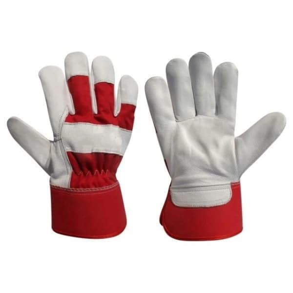 Goat and Cow Grain Leather Rigger Gloves - thumbnail 2