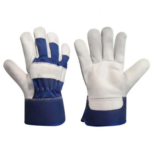 Goat and Cow Grain Leather Rigger Gloves - thumbnail 3