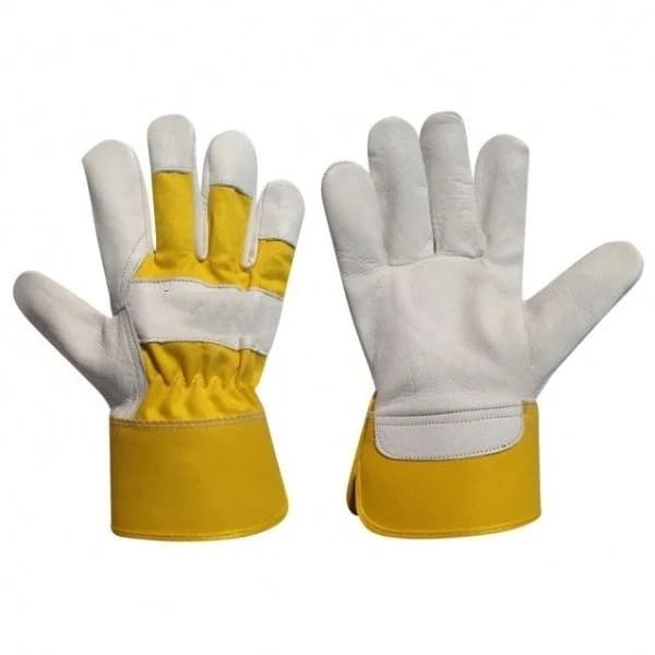 Goat and Cow Grain Leather Rigger Gloves - thumbnail 5