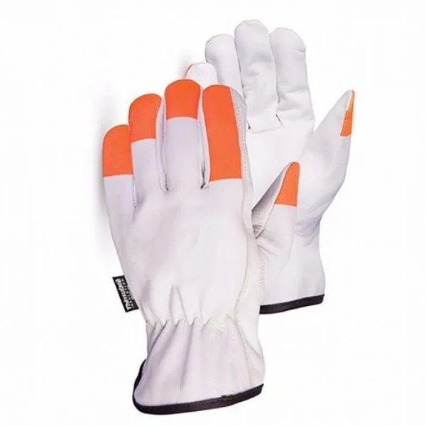Goatskin Hi-Viz Driver Gloves - thumbnail 1