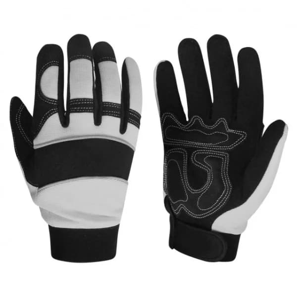 Goatskin Leather Mechanic Gloves - thumbnail 2