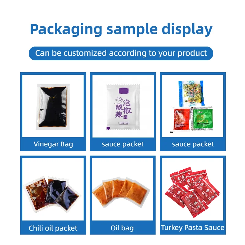 Automatic Seasoning Packet Bag Feeder for Noodle and Vinegar Packets - thumbnail 3