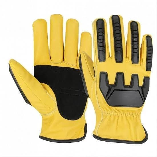 Driver Mechanic Glove Leather Durable - thumbnail 4