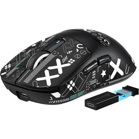 Wireless Optical Mouse for Laptop and Desktop – Ergonomic Design, USB-C Charging, Multiple Buttons - thumbnail 4
