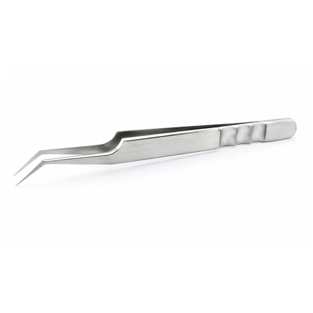Angled tweezers