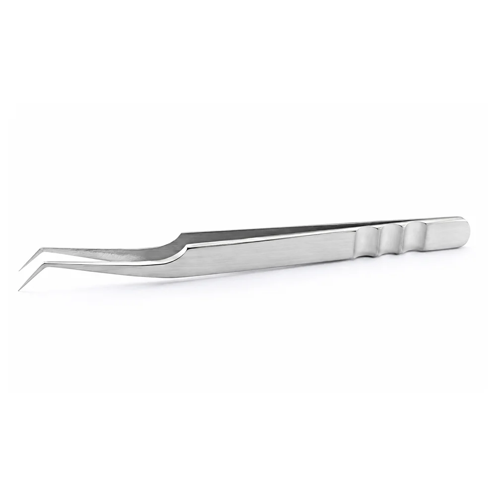 Angled tweezers