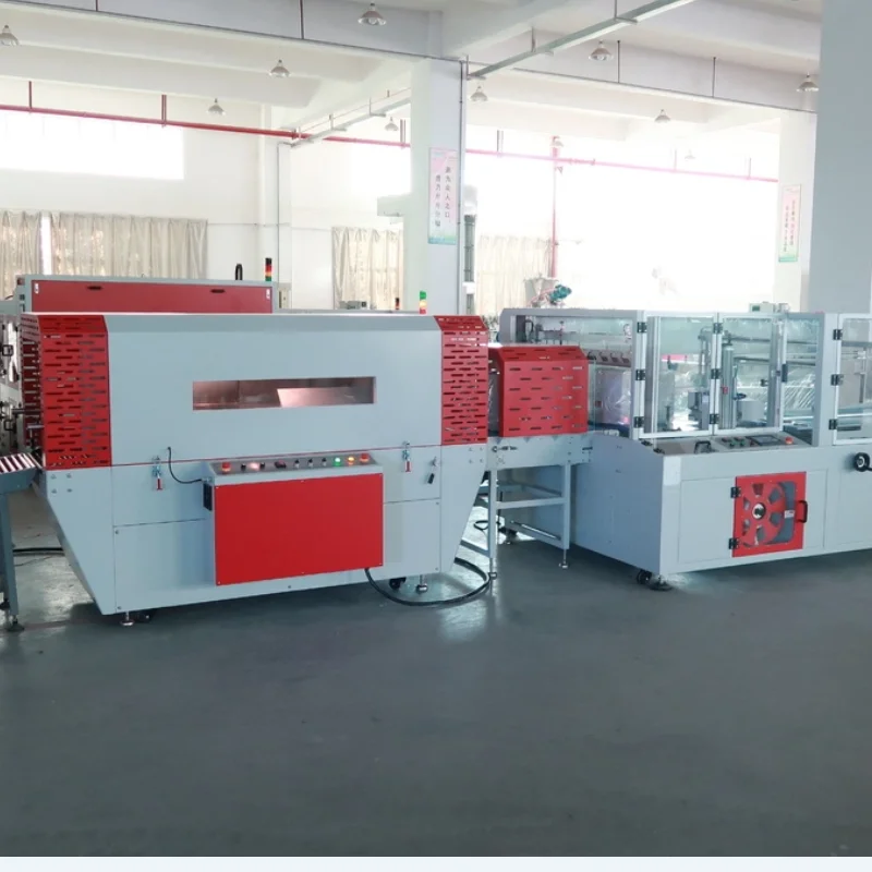 Automatic Continuous Heat Shrink Packaging Machine for Various Products